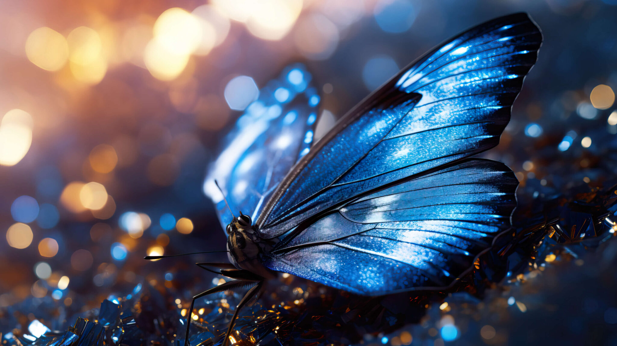 Beautiful Blue Butterfly Wallpapers For Free, 4k