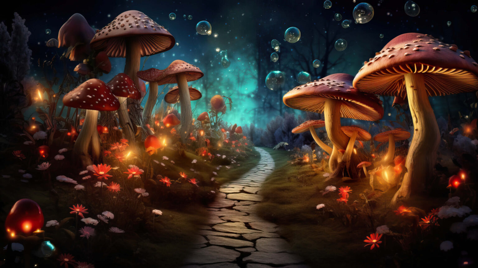 Mushroom Wallpaper, Free, 4k