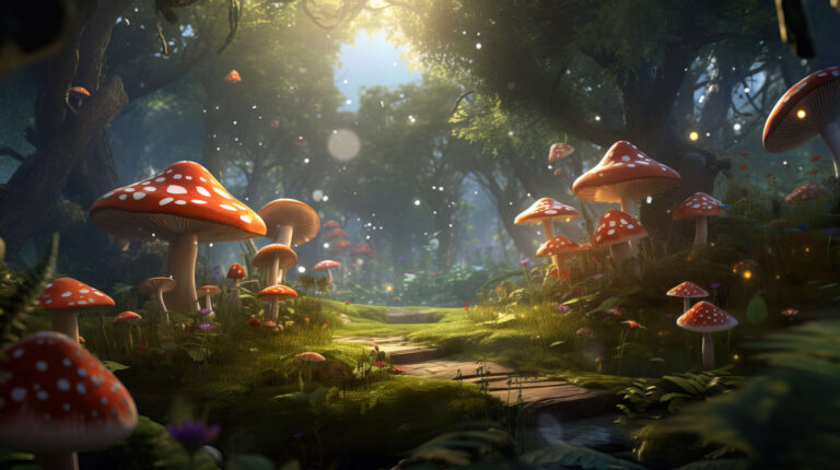 Mushroom Wallpaper, Free, 4k