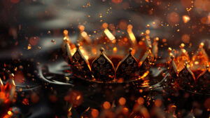 A cascade of crowns forming an artistic and harmonious display on your screen