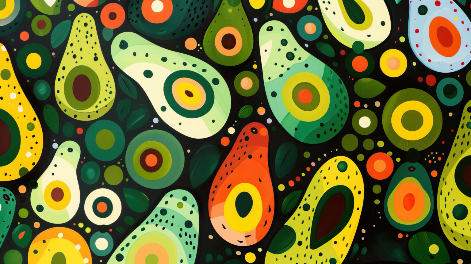 Aesthetic Avocado Wallpaper, Free, 4k