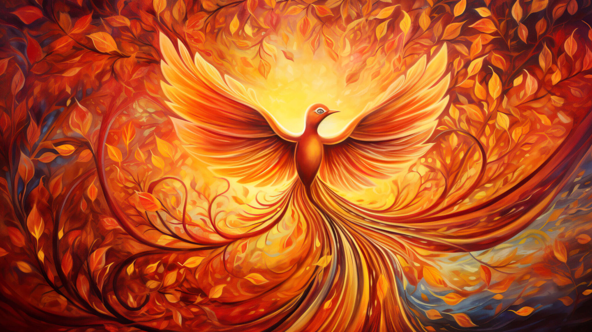 Orange Bird Wallpaper, Free, 4k — free download