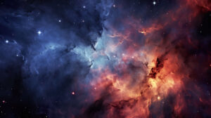 Captivating galaxy mosaic with cosmic clouds and radiant star clusters. Perfect for wallpapers