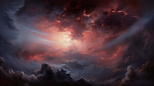 Nebula filled galaxy painting, capturing the beauty and vastness of the cosmos