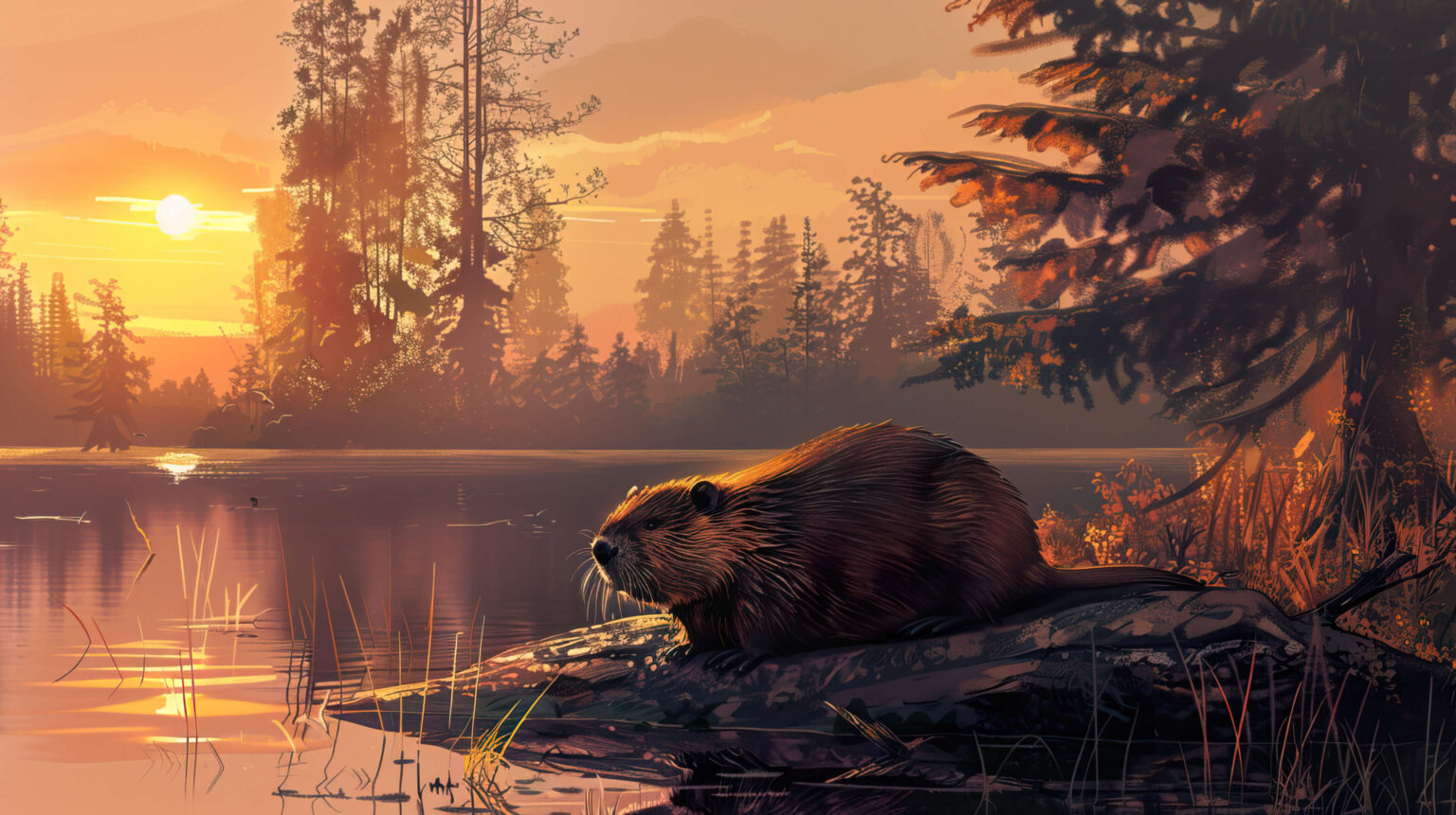 Beaver Wallpaper, Free, 4k