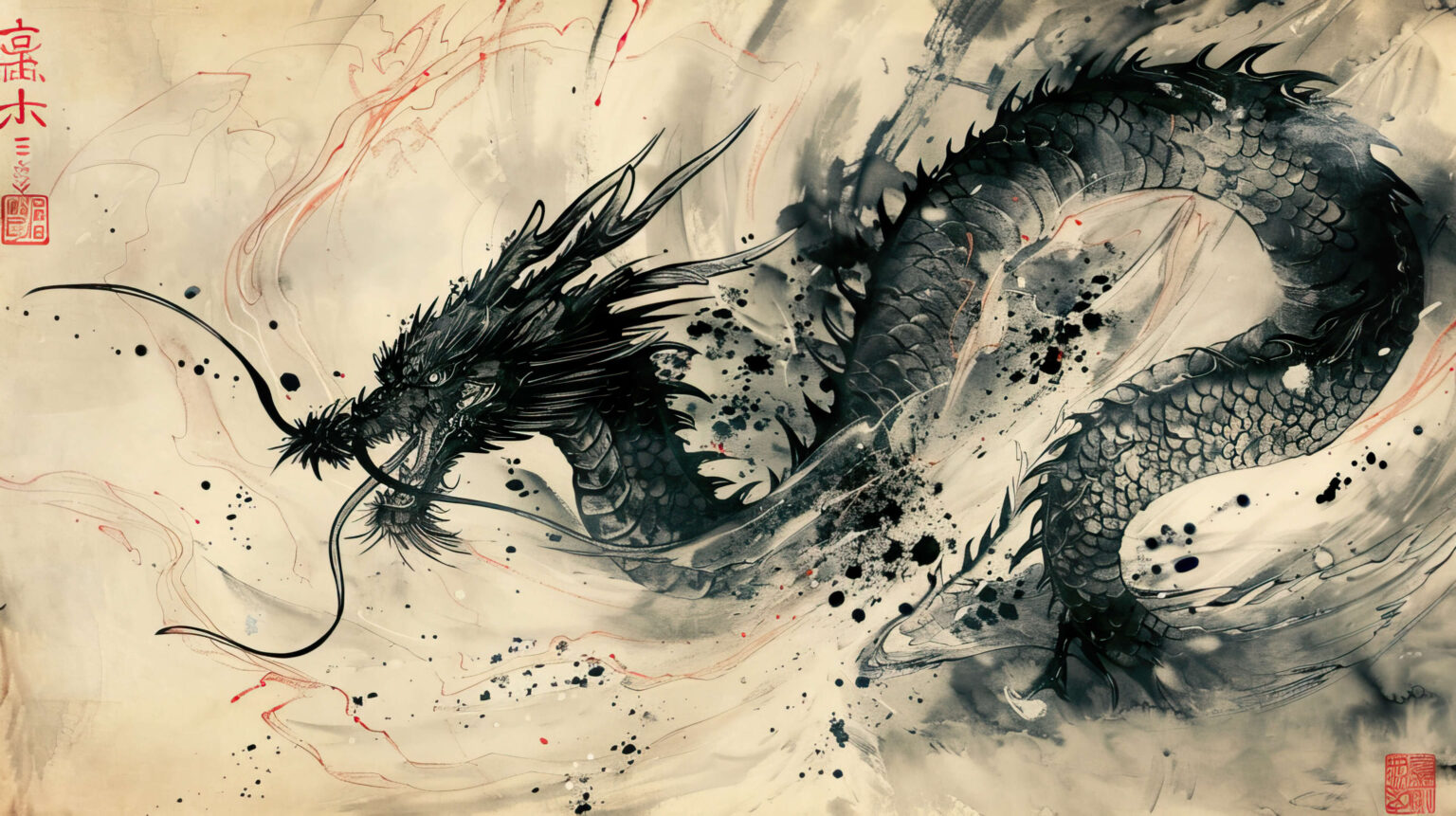 Anime Dragon Wallpaper, Free, 4k