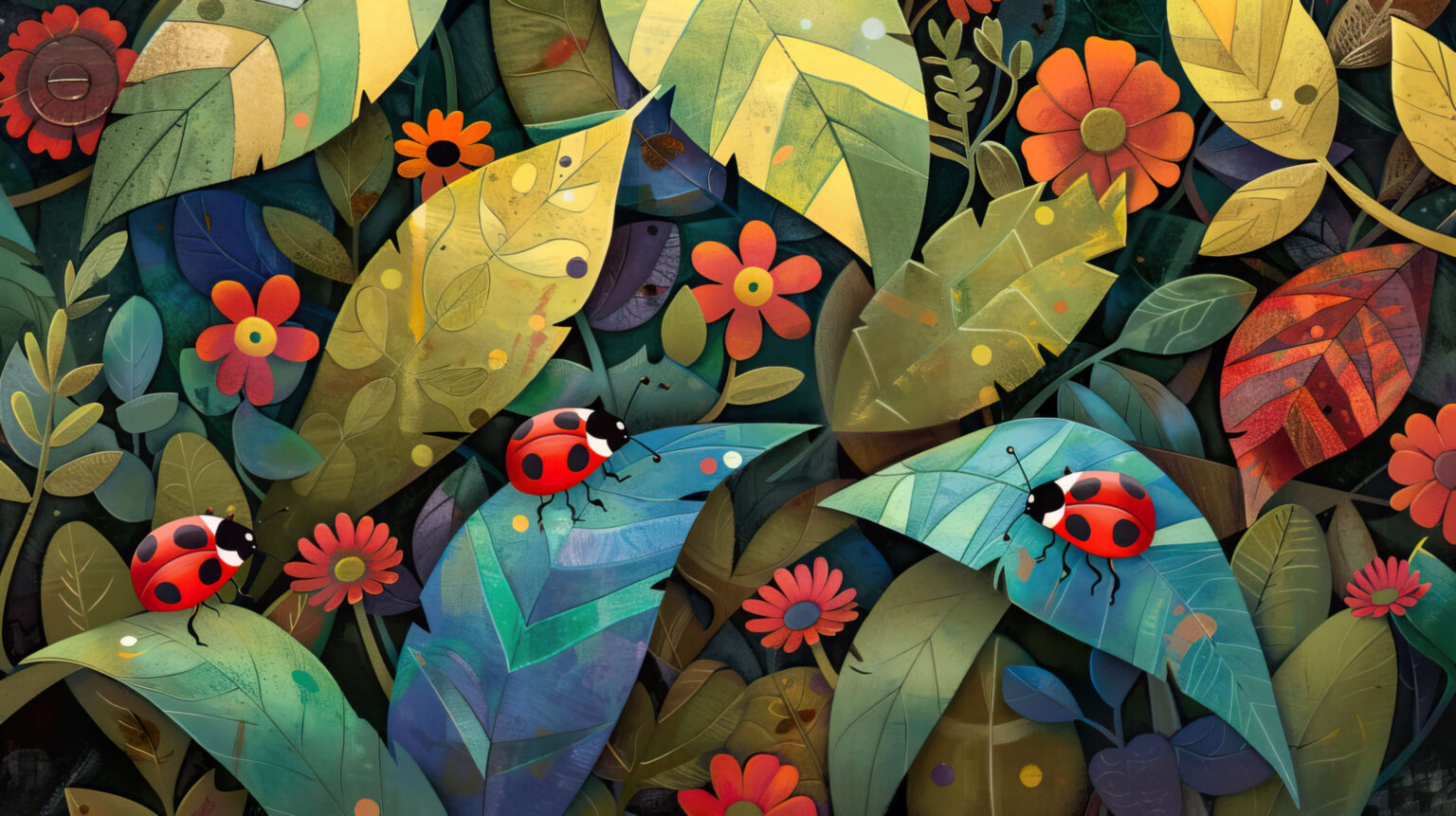 Bug Patchwork Bug Wallpaper, Free, 4k