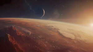 Elegant wallpaper celebrating planets and stars in a minimalist celestial style named Celestial Harmony.jpg