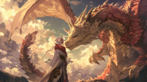 Wallpaper featuring anime dragons bonding in a shared moment of companionship building lasting bonds of friendship and loyalty