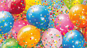 A lively wallpaper showcasing balloons and sprinkle confetti ideal for commemorating special events can be found in the file celebration wallpaper.jpg