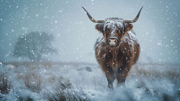 Fall Cow Computer Background Highland Cow Wallpaper, Free, 4k