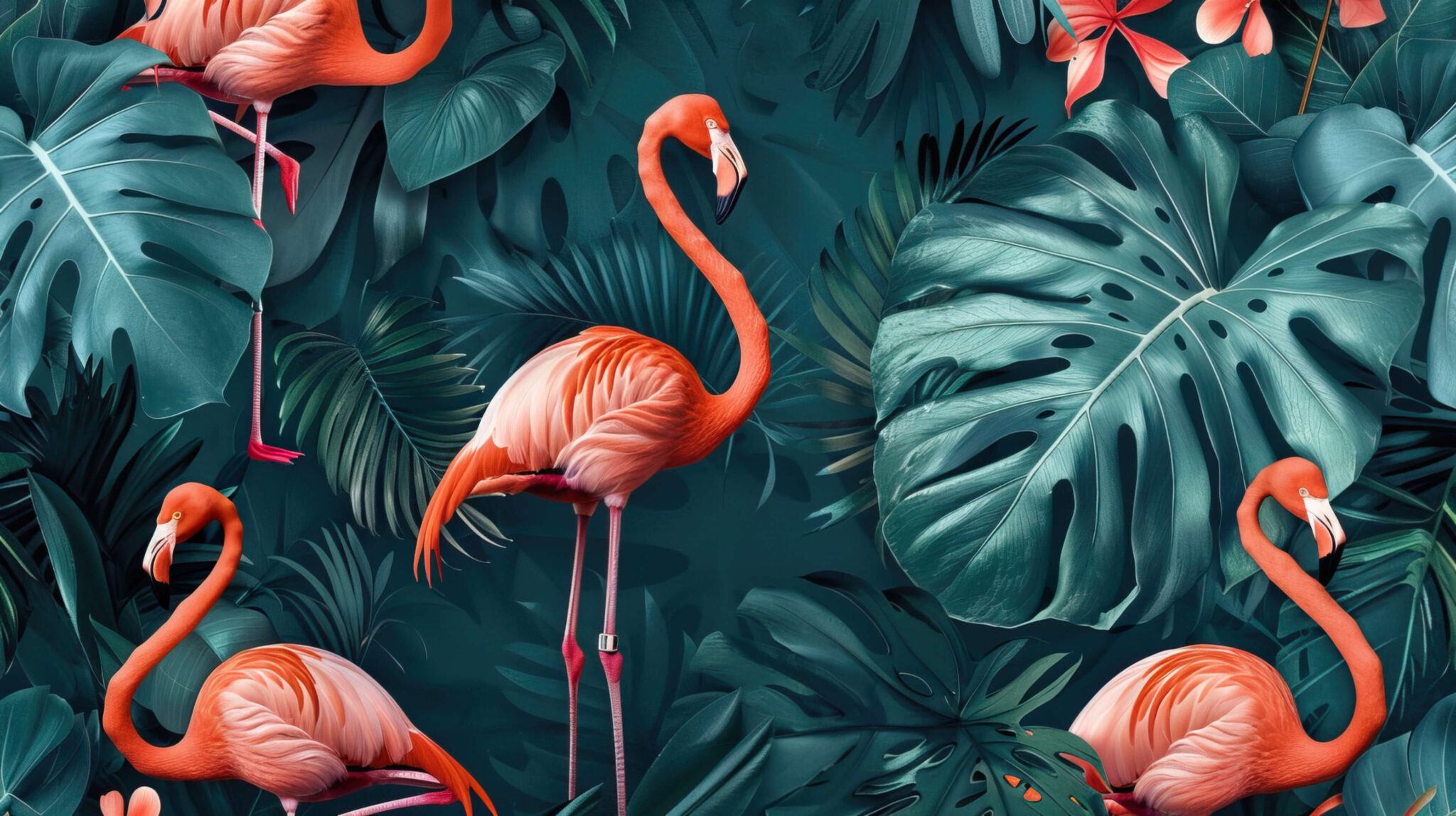 Flamingo Wallpaper, Free, 4k