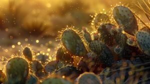 Cactus garden at sunrise cactus spines adorned with dewdrops sparkling in the gentle morning light wallpaper.jpg