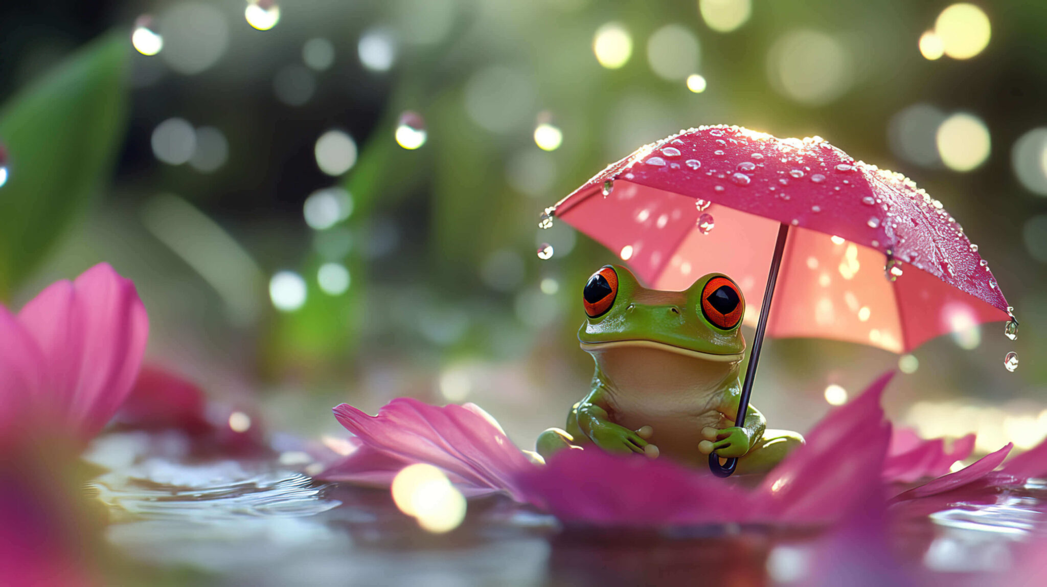 Cute Frog Wallpaper, Free, 4k