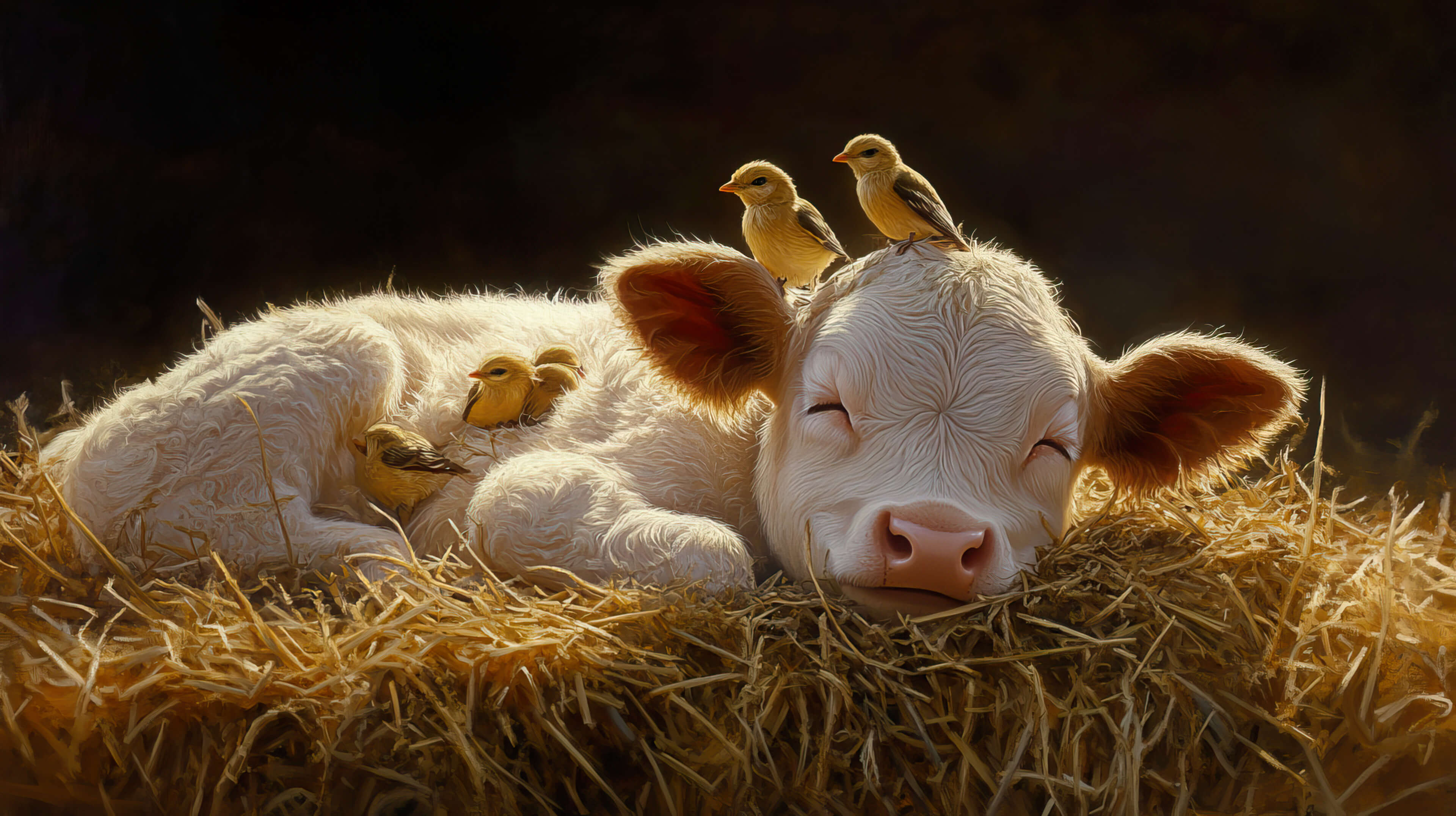 Cow Baby 4k Wallpaper Cow Baby 4k Wallpaper